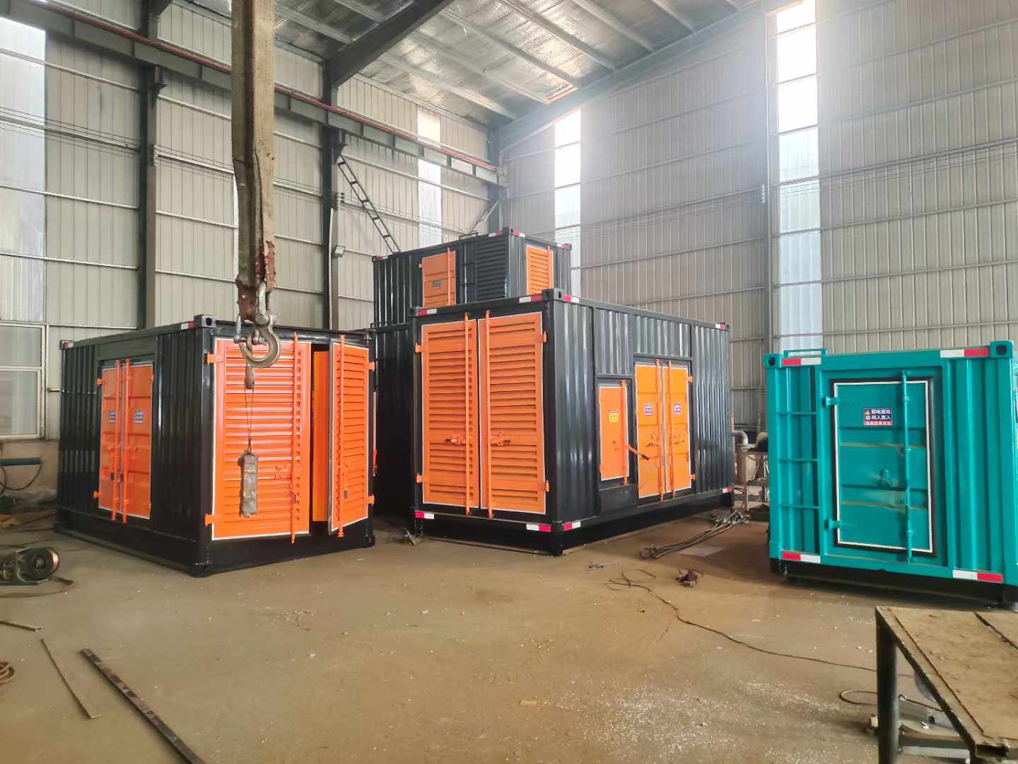 长春500kw柴油发电机组可以带动多少功率设备？